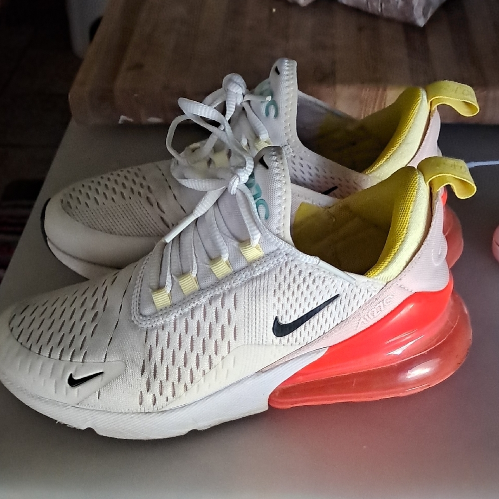 Nike Air Max 270 White Sneakers